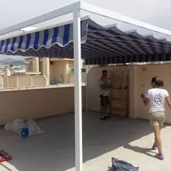 Otra terraza de palilleria