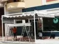 Fabricaci&oacute;n de terraza con quita vientos