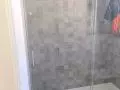 Mamparas de cristal en cromo
