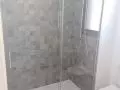 Mamparas de cristal en cromo